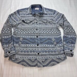 Faherty Indigo Chambray Shirt